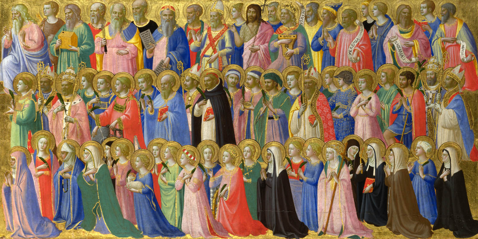 The Forerunners of Christ with Saints and Martyrs